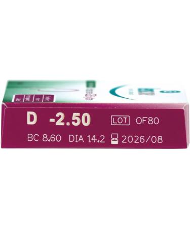 Buy Gel System Monthly Lens - 1 Piece BC 8.6mm DIA 14.2mm +3.50 Diopters - International Shipping - Buy Online on GoSupps.com