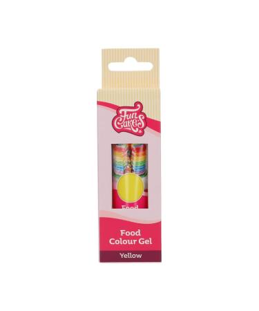 Buy Funcakes Yellow Food Color Gel - Highly Concentrated Dye for Dough Cream & Fondant - Halal Certified - 30g - Buy Online on GoSupps.com