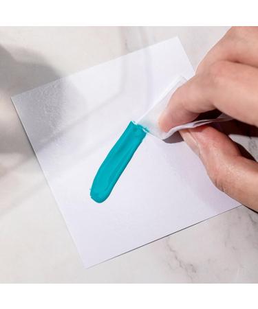 100 Pcs Nail Art Polish Palette - Disposable Waterproof Mixing Papers for Gel & Resin - Perfect for Home Salon & Professional Nail Supplies - Buy Online on GoSupps.com