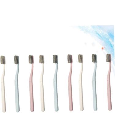 Beaupretty 9-Piece Nylon Toothbrush Set - Premium Oral Care for Effective Teeth Cleaning | International Shipping Available - Buy Online on GoSupps.com
