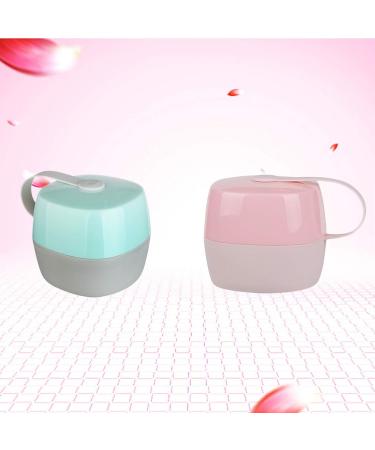 Buy Exceart 2pcs Baby Pacifier Boxes | Portable Teether Storage Case for Home & Travel | International Shipping Available - Buy Online on GoSupps.com