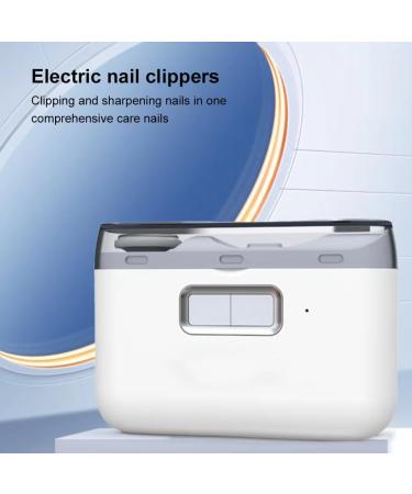 IOIUSKKU Multifunctional Nail Clipper High and Low Speed Strong Power Without Lagging ABS Electric Nail Clipper ForClipper - Buy Online on GoSupps.com