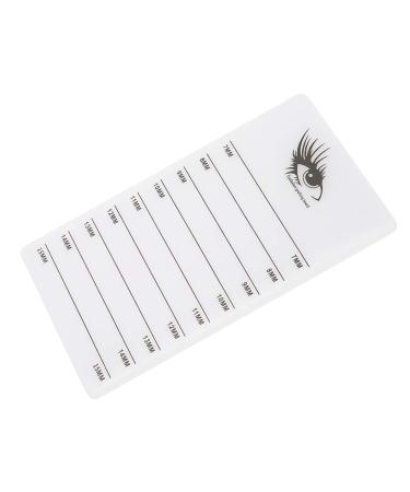 Makeup Eyelash Tray Strip Dispenser & False Eyelash Adhesive Pad - Grafting Eyelash Extension Tools for Perfect Lash Application - Buy Online on GoSupps.com