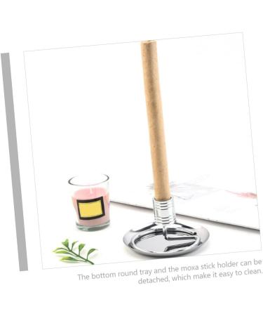 Buy Cabilock Moxa Stick Burner Tray Durable Stainless Steel Incense Holder for Moxa Sticks International Shipping Available - Buy Online on GoSupps.com