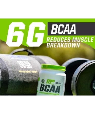 MusclemPharm Essentials BCAA Powder - Orange Mango Flavor - 30 Servings | Post-Workout Recovery Drink - Buy Online on GoSupps.com