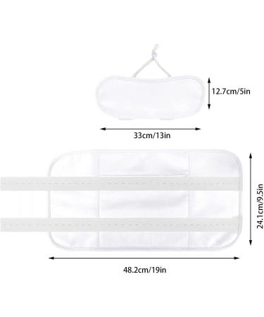 Tebinzi Reusable Castor Oil Pack Wrap Kit | Organic Castor Oil Packs for Liver Detox | Bio Castor Oil Compress Set - International Shipping Available - Buy Online on GoSupps.com