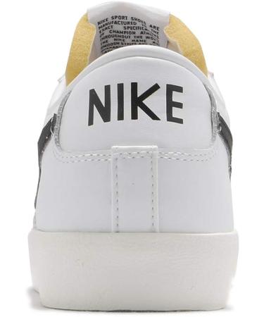 Nike Men's Blazer Low '77 Vintage Shoes 10 - White/Black/Sail - Buy Online on GoSupps.com