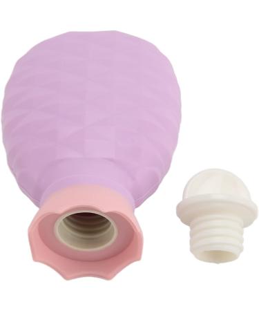 Shop Leak-proof Silicone Hot Water Bottle - Soft Pain Relief for Neck & Shoulder (Purple) | International Shipping - Buy Online on GoSupps.com