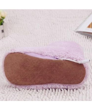 Buy Nertoee USB Heated Plush Slippers - Washable Foot Warmers for Sizes 35-39 | Durable & Comfortable Electrical Shoes - Buy Online on GoSupps.com