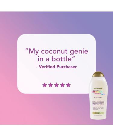OGX Coconut Miracle Oil Lotion 19.5 oz (Pack of 3) - Extra Creamy Ultra Moisture - Buy Online on GoSupps.com