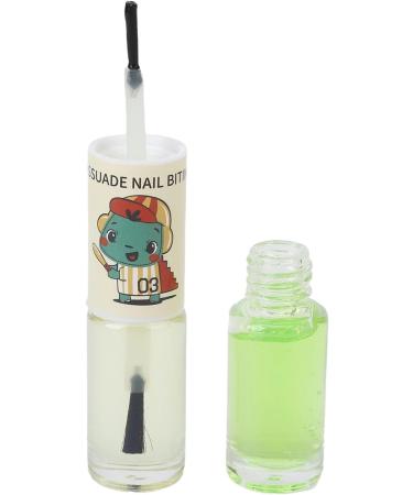 Peufcmi Nail biting antifingernail gnawing polish Portable Bitter Nail Biting Stop Water for Strengthening Restore Moisturizing Home Travel Manicure - Buy Online on GoSupps.com