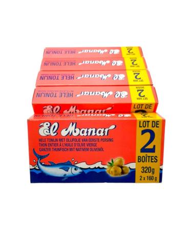 Premium 10x160g Whole Tuna in Native Olive Oil from Tunisia | 100% Natural | Juicy & Delicate Flavor - Buy Online on GoSupps.com