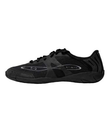 Nfinity Vengeance Cheer Shoe - Women & Youth Competition Cheerleading Gear 6 Black