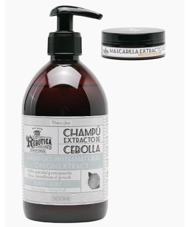 Mi Rebotica - Professional Onion Shampoo for Straightened or Bleached Hair, Cherry Scent (500 ml)