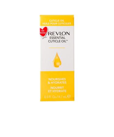 Revlon Essential Cuticle Oil  Nourishing Nail Care with Vitamin E  0.5 oz