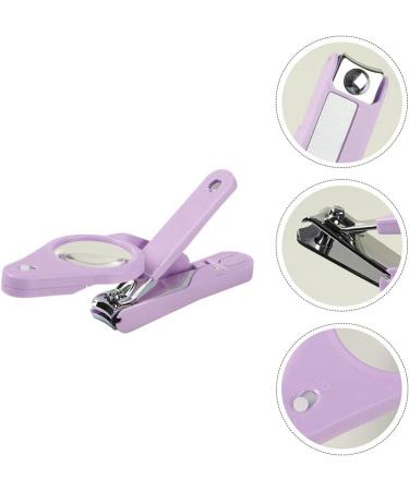 HEALLILY Nail Trimmer Nail Clipper with LED Lamp and Magnifier Fingernail Toenail Clipper Cat Paw Trimmer - Buy Online on GoSupps.com