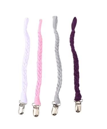 Baby Clip DIY Universal Braided Chain Anti Lost Bottle Leash Infant Safety Holder Training Toy for Boys And Girls