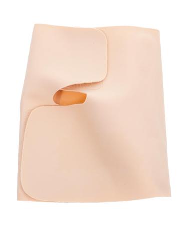 Knee Brace Knee Compression Sleeve Knee Support for Running Workout Gym Hiking Sports Beige