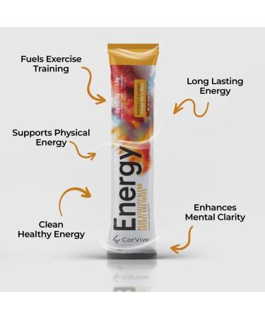 Energy Drink Mix Variety Pack - Natural Energy & Focus Supplement with Carnosyn Ashwagandha L-Arginine Theobromine - Zero Sugar 5 Calories 120mg Caffeine - Buy Online on GoSupps.com