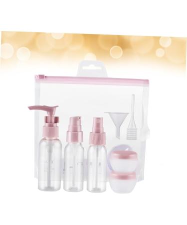 Housoutil 1 Set Cosmetic Containers Toiletries Containers Empty Dispenser Kit Clear Container Cosmetic Dispensing Bottle Cosmetics Kits Portable Pink Storage Set Travel 6.04X3.3cm Pink - Buy Online on GoSupps.com