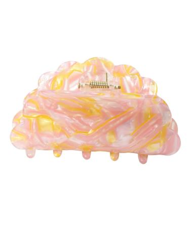 3-Pack Colorful Acrylic Hair Claw Clips for Women - Medium Hair Crab Clamp (Color A) - Buy Online on GoSupps.com
