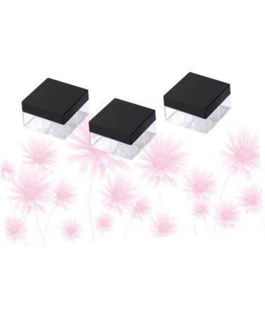 FOMIYES 6 pcs Grids Cosmetic Portable Puff Without Powder Case Makeup Loose Bottle Square Empty Four Size 2x2pcs As Shownx2pcs - Buy Online on GoSupps.com