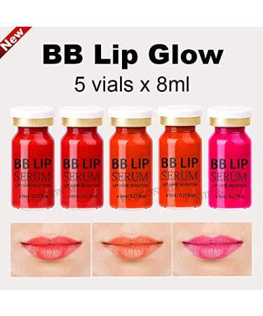 BB Lip Glow Ampoule Serum Starter Kit - Moisturizing Lip Gloss, BB Cream & Pigment Color for Vibrant Lips (3 Colors) - Buy Online on GoSupps.com