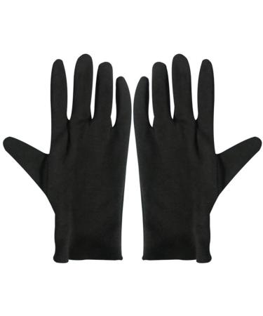 Beaupretty Moisturizing Eczema Cotton Gloves 12 Pairs Black Cotton Gloves for Dry Hands SPA Lotion Gloves Cosmetic Gloves S M. - Buy Online on GoSupps.com