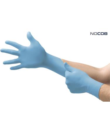 NOCOB Multi-Purpose Nitrile Disposable Gloves Powder & Latex-Free 100 Pc Pack 3 Mill Blue | S M L XL | Ships from Canada Large - Buy Online on GoSupps.com