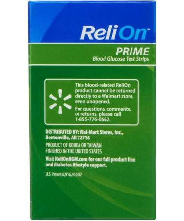 Relion Prime Test Strips 50 ct (3) - Fusion Shop Store - Buy Online on GoSupps.com