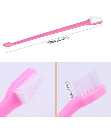 10pcs Dog Toothbrush DKDDSSS Long Handle Double Head Dog Toothbrushes Cat Teeth Cleaning Toothbrush for Pet Dogs Cats Puppy Dental Care Toothbrush - Buy Online on GoSupps.com