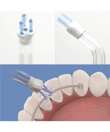 Plaque Seeker Replacement Tips - 4 Pack for Waterpik & Oral Irrigators - Buy Online on GoSupps.com