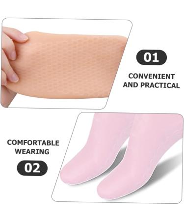 Housoutil 3 Pairs Moisturizing Socks Cracked Heel Socks Foot Lotion Ladies Socks Moisture Socks for Dry Feet Overnight Silicone Socks Foot Care Gel Socks Sebs Honeycomb Spa - Buy Online on GoSupps.com