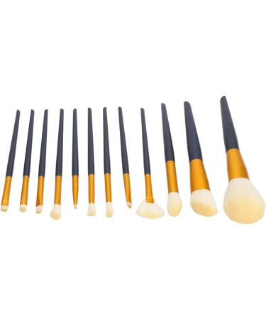 Makeup Brush Set 12 Pieces Brushes Makeup Brush Set Soft Bristle Dense Bristle Professional with Holder for Makeup Beginner for Beauty Salon - Buy Online on GoSupps.com