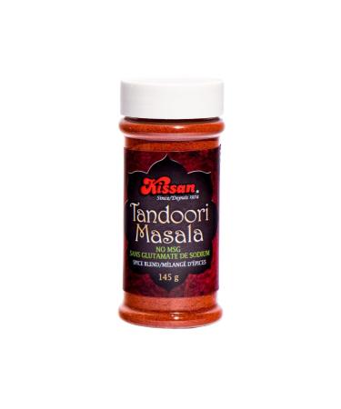 Kissan Tandoori Masala (No MSG) 145 g Quick & Easy Authentic Indian Spice Blend for Vegetarian & Non-Vegetarian Cooking