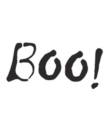 Eulenspiegel 106532 - Self-adhesive stencil - Boo!