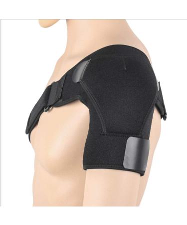 Adjustable Shoulder Bandage for Men & Women | Universal Shoulder Protection Strap for AC Joints Tendon Infections & Sports Injury Relief - Buy Online on GoSupps.com