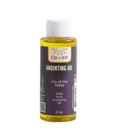 Anointing Oil Lily of The Valley 2oz Represents Honor and Purity Gift for Pastors Home Blessings Biblical Inspiration (Song of Solomon 2:1 Matthew 6:28-29)