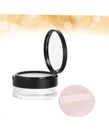 Beavorty 3 Pcs Travel Cosmetic Containers Cosmetic Travel Containers Cosmetic Case Loose Powder Makeup Box 7*3.8cmx3pcs Blackx3pcs - Buy Online on GoSupps.com