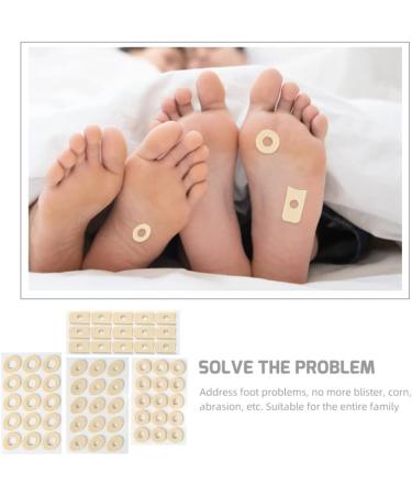 HEALLILY Corn Protector Sticker Adhesive Foot Care Cushions - 4 Sheets for Corn Treatment and Callus Remover - Buy Online on GoSupps.com