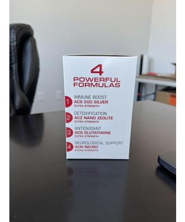 Ultimate Immune Support System - Results RNA | ACS 200 Silver ACZ Nano Zeolite ACG Glutathione & ACN Neuro - Doctor Recommended Worldwide - Buy Online on GoSupps.com