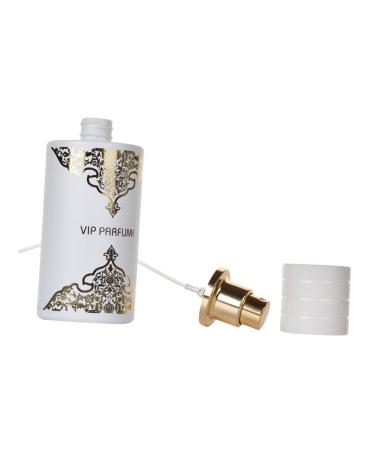 FRCOLOR Perfume Bottle Portable Spray Bottle Portable Fragrance Bottle Compact Perfume Container Perfume Sample Bottle Travel Liquid Container Travel Spray Bottle Hydrating Empty Bottle 11X4X4CM White