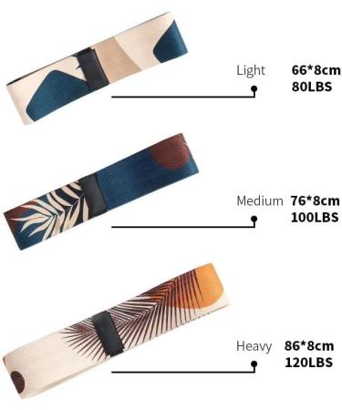 Resistance Bands Set of 3 for Effective Home Workouts | Exercise & Booty Bands for All Fitness Levels - Shop Now - Buy Online on GoSupps.com