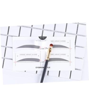 MAGICLULU 2 Eyebrow Shaping Stencils Makeup Kit Beauty Eyebrow Card Eyebrow Stickers Card A607 Portable - Buy Online on GoSupps.com