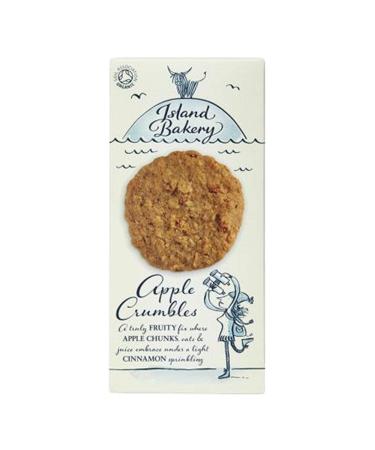 Island Bakery Organic Apple Crumbles Biscuits 125 g
