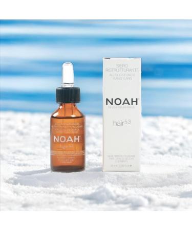 Noah Natural Hair 5.3 Restructuring Serum with Linseed Oil and Ylang-Ylang for Dry and Damaged Hair Nourishing Hydrating and Revitalising Vegetarian Cruelty-Free Plant-Based Formula 20ml - Buy Online on GoSupps.com