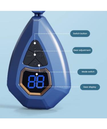 Neck Acupuncture Points Lymphatic Massage Trailer | Easy Support Gift for Women & Men - Champagne Gold - Buy Online on GoSupps.com