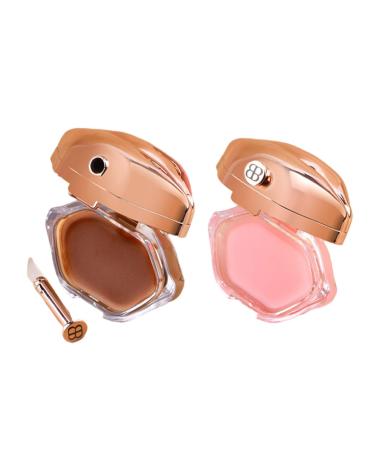 Didiseaon 1 Set Lip Care Set Repairing Lip Skin Care Mermaid Hair Accessories Anti Aging Hydrating Lip Film Lip Scrub Lip Sleeping Brown Lip To Sleep Nursing Kit As Material