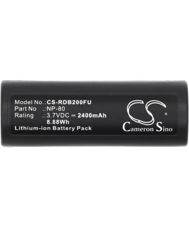 2400mAh Replacement Battery for RDC-6000 RDC-7S Caplio RR1 RDC-i500 DB-20 & DB-20L - High-Performance 3.7V Battery for Global Use - Buy Online on GoSupps.com
