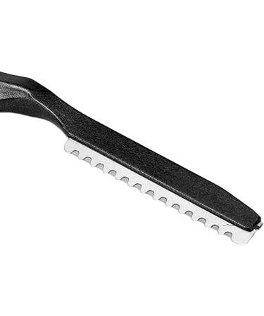 Professional Stainless Steel Hair Effilant Knife - Hair Cutting Agent for Salons & Home Use (Black) - Ideal for Men & Women - Buy Online on GoSupps.com